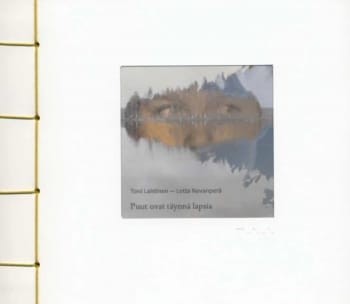 Kansikuva, jossa valkoisella pohjalla maisemassa silmät