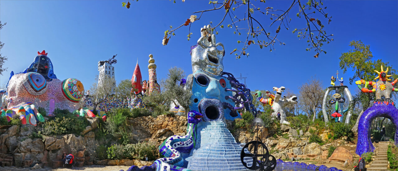 niki de saint phalle tarot-puutarha